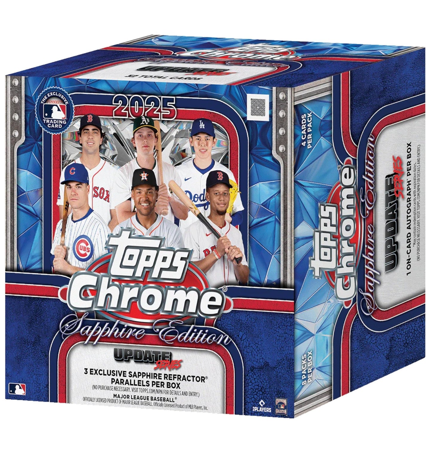 2025 Topps Chrome Update Sapphire Baseball Box