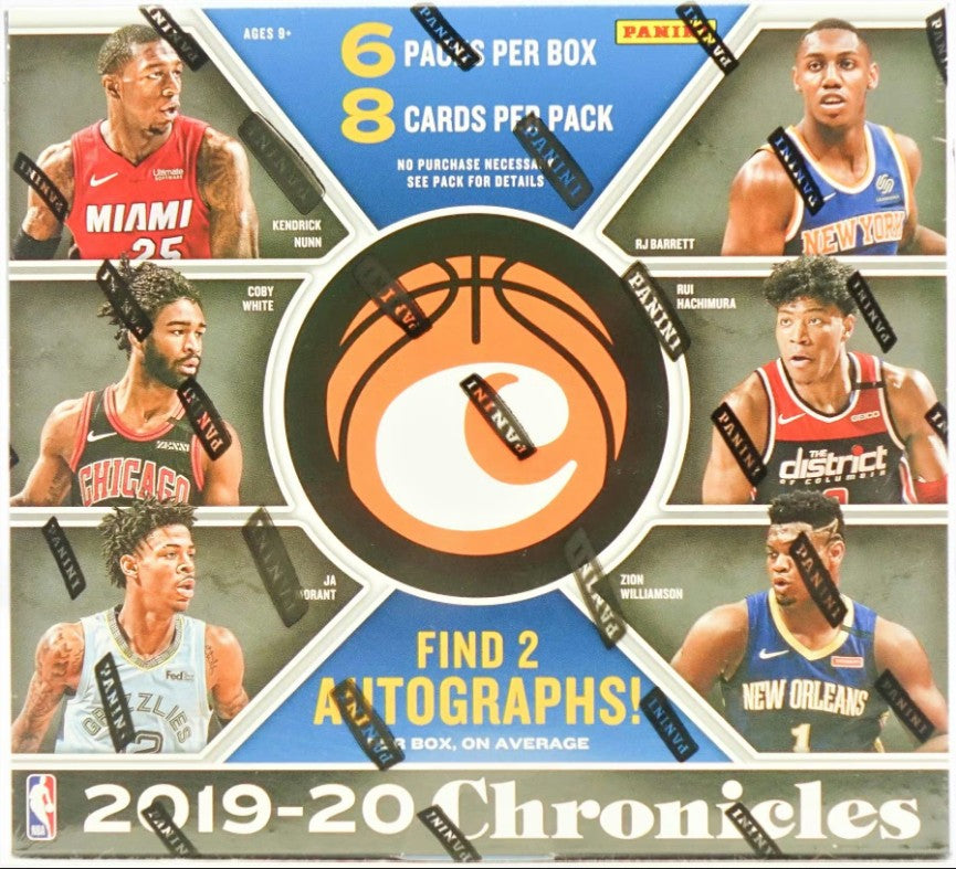 2019/20 Panini Chronicles Basketball Hobby Box