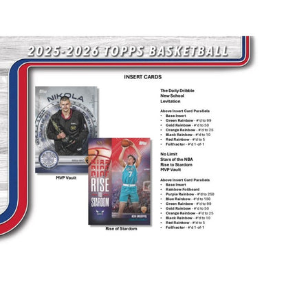 2025/26 Topps Flagship Basketball Jumbo Box