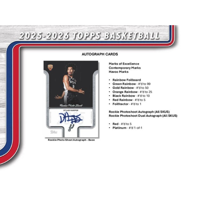 2025/26 Topps Flagship Basketball Jumbo Box