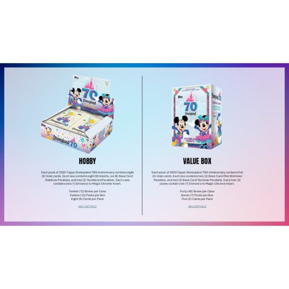 2025 Topps Disneyland 70th Anniversary Hobby Box Presale