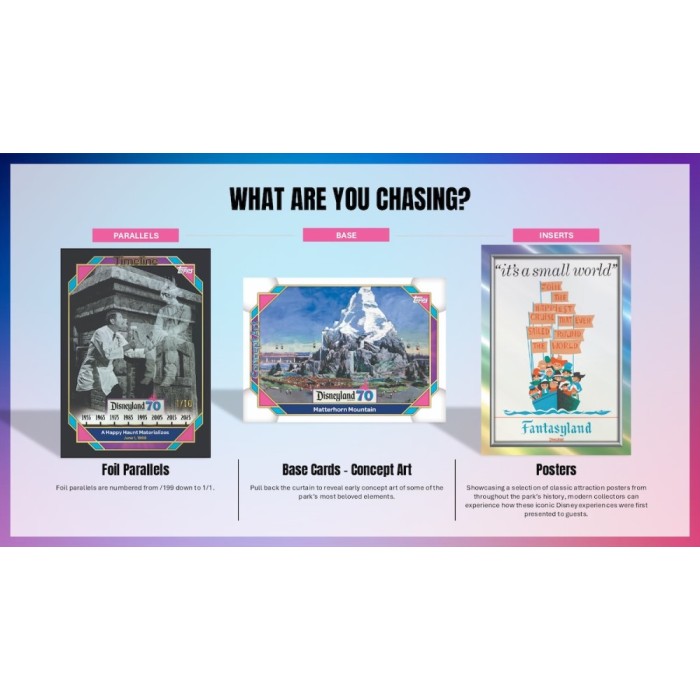 2025 Topps Disneyland 70th Anniversary Hobby Box Presale