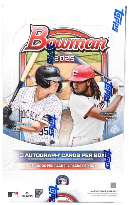 2025 Bowman Baseball Hobby Jumbo 8-Box Case