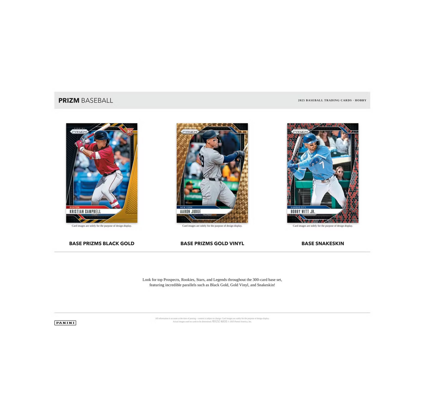 2025 Panini Prizm Baseball Hobby Box