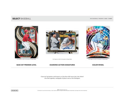2025 Panini Select Baseball Hobby 12-Box Case