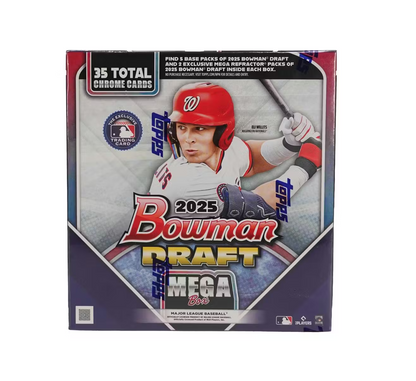 2025 Bowman Draft Baseball Mega 20-Box Case