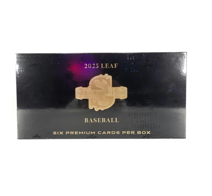 2025 Leaf Spectacular Baseball 3-Box Case