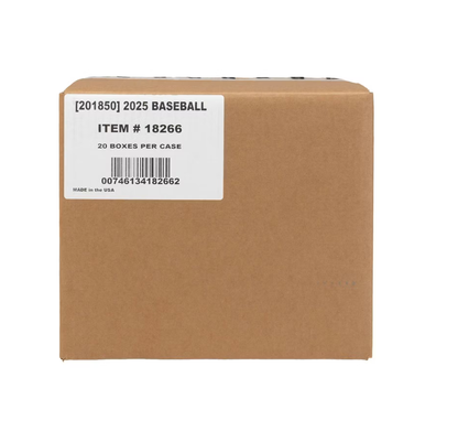 2025 Panini Prospect Edition Baseball Hobby 20-Box Case