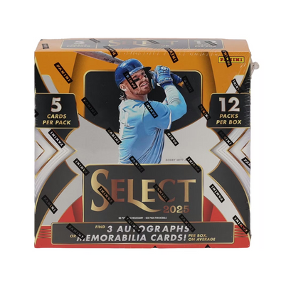 2025 Panini Select Baseball Hobby 12-Box Case