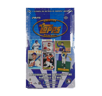 2025 Topps Archives Baseball Hobby 10-Box Case
