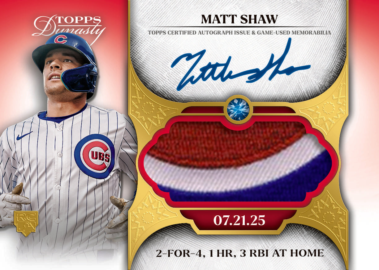 2025 Topps Dynasty Baseball Hobby Box