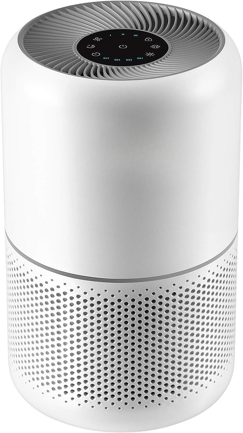Air Purifier for Home Allergies Pets Hair in Bedroom, Covers Up to 1095 Sq.Ft