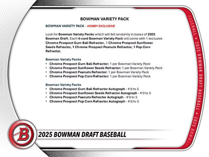 2025 Bowman Draft Baseball Hobby Jumbo 8-Box Case