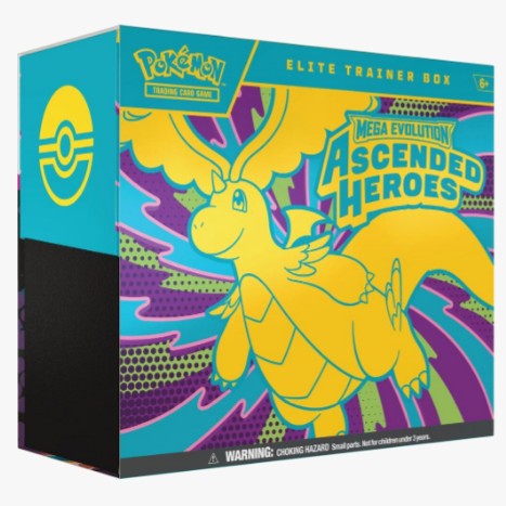 Pokemon Ascended Heroes Elite Trainer Box - ME: (ASC)