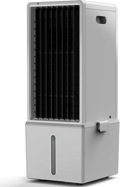 Portable Air Conditioners w/Remote, 4 Modes & 3 Speeds, Waterless Alert System & 2.4-Gal Tank for 20H Cooling, 12H Timer for Auto Off, 3-IN-1 Evaporative Air Cooler for Room Bedroom Home